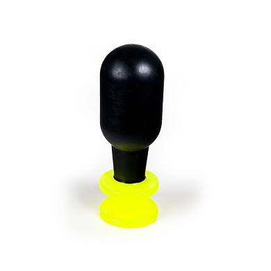 Dildo Black Fluo Rally Leaver