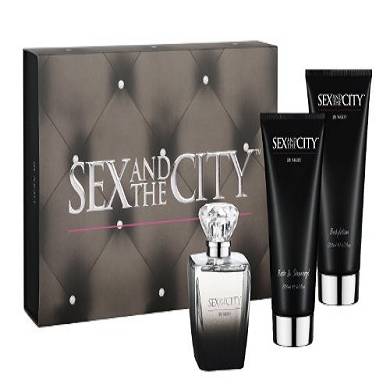 Sex and the City. By Night Geschenkset  gross Inhalt:  Eau de Parfum 30 ml + Showergel 200