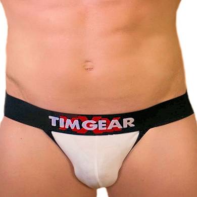 TIM Gear Jockstrap Underwear White