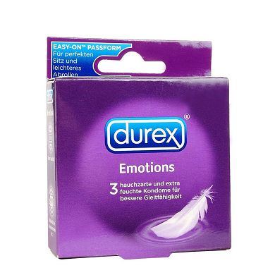 Durex Emotions Kondome 3er