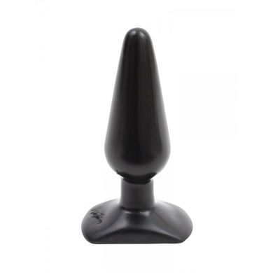 Classic Buttplug Smooth Medium: Analplug, schwarz