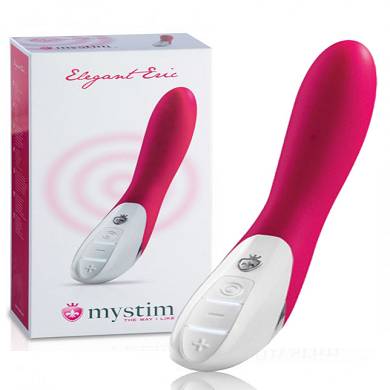 Mystim Elegant Eric Vibrator - naughty pink