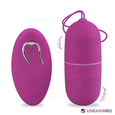 Vibrator-Ei mit Funkfernbedienung, 12 Vibrationsmodi
