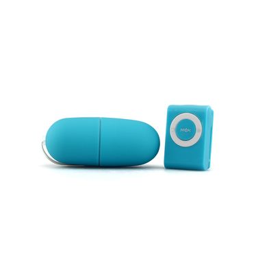  Vibroei mit Fernbedienung im MP3 Player Design 20 Stufen in blau