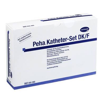 PEHA KATHETER Set DK/F 1 St