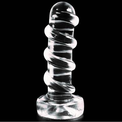Dildo Spirol Dark Clear