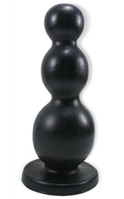 23 x 5,5 - 9 cm GALAXY Plug / Dildo black