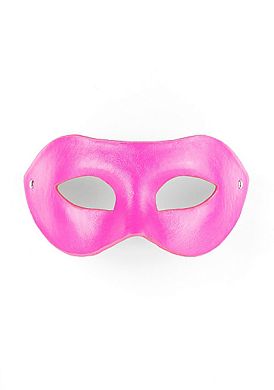 Sexy Lederimitat Augenmaske pink