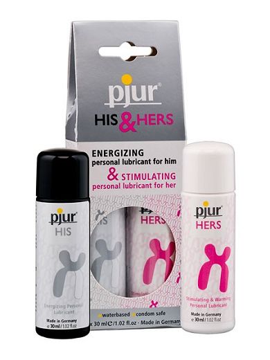 Gleitgel: pjur His & Hers Geschenkset (2x30ml)