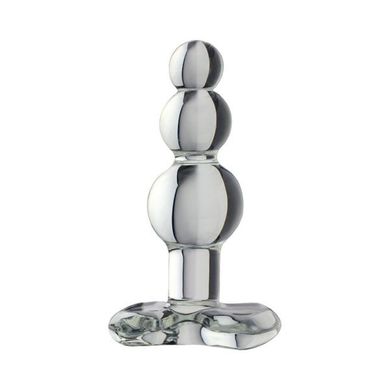 Spartacus Beaded Glas Analplug, 11,5 x 3,8 cm