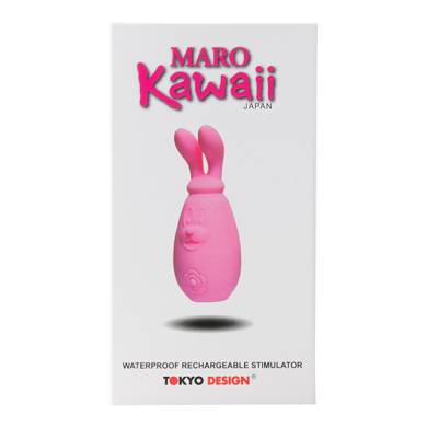 Maro Kawaii 2 Vibrator aus Silikon in Pink