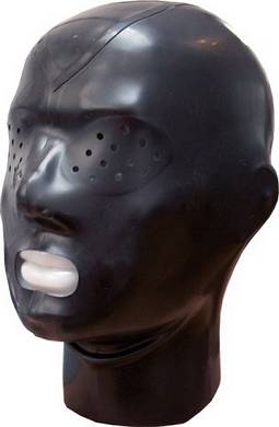 Mister B Zip And Pinhole Eye Rubber Hood XL