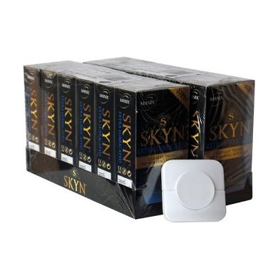 Manix SKYN extra lubricated Vorteilspack: 12x10 latexfreie extra feuchte Kondome