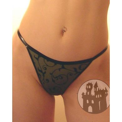 Latex String-Tanga - handbemalt