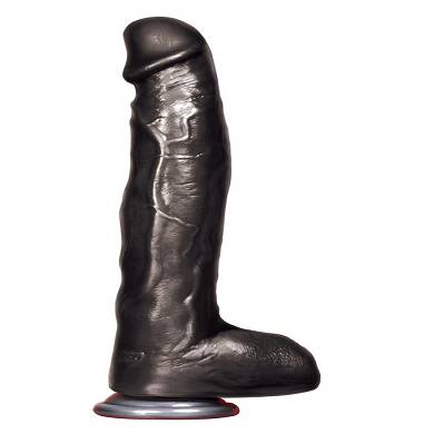 Falcon Toys Big Black Cock Icepick 12" - schwarzer Dildo