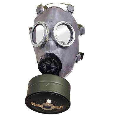 Polnische Schutzmaske "MC-1" - Faser - Gasmaske - ABC-Schutzmaske
