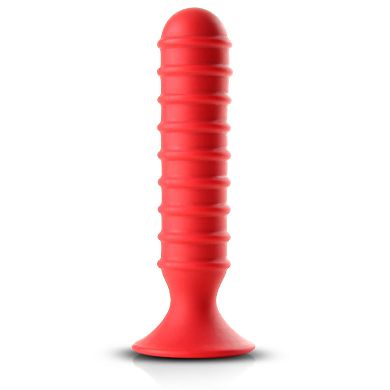 Ass Jacker - Silikon Buttplug - rot - 15cm