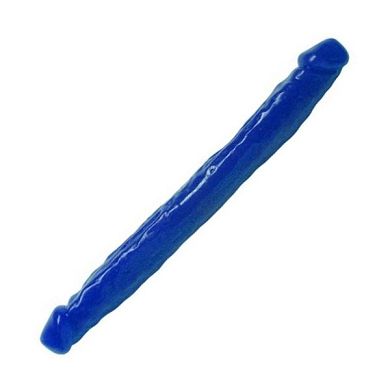 Weicher lilafarbiger Jelly Dopeldildo "Duo" Länge : 41cm