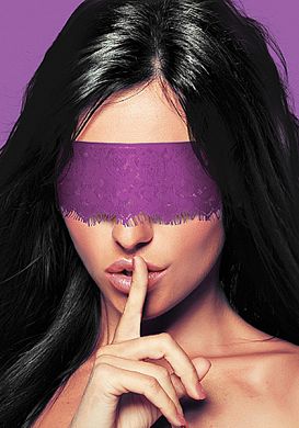 The Mystery Lace Augenmaske purple