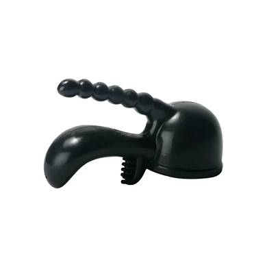 Dreifach-Stimulator fr Wand Vibrator in Schwarz