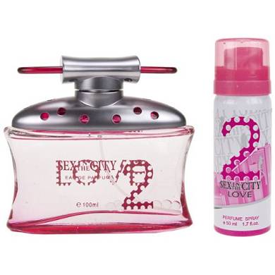Sex in The City 2 Love Eau de Parfum Spray (100ml) & Deodorant Spray (50ml)