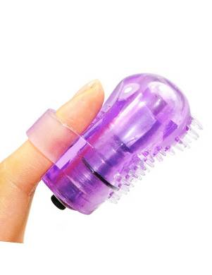 Purple Finger Vibrator