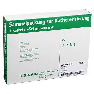 KATHETER Set mit Instillagel 1P PZN 03915272