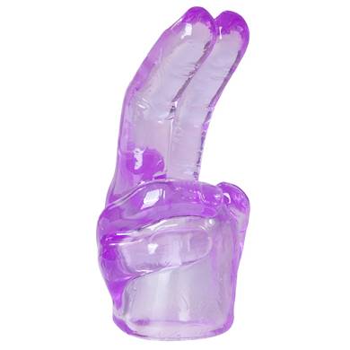 Aufsatz Finger in Violett