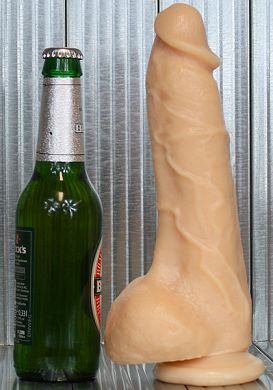 26 x 6 cm Dildo Fabio flesh