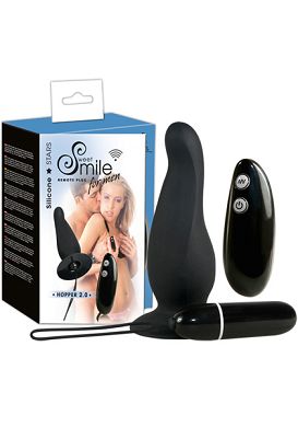 12 x 2 - 4 cm Smile Hopper 2.0 Plug R/C black
