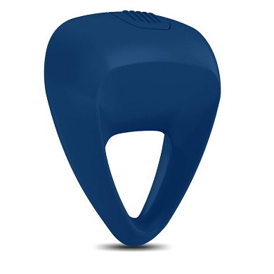 OVO B9 Silikon Vibro Penisring - blau