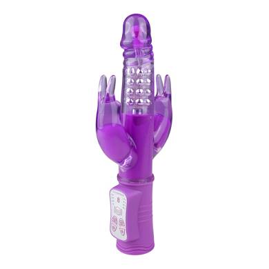 Doppelter Bunny Vibrator in Violett