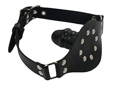 Bondage Penisknebel Knebel mit Dildo schwarz Penis knebel Dildoknebel