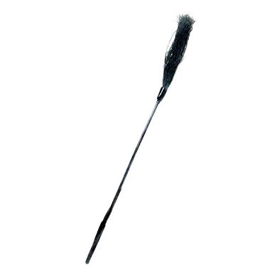 Rubber Tickler schwarz, Peitsche