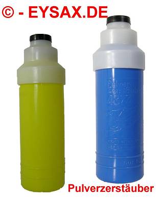 Pulverzerstäuber, Kunststoff, Zerstäuben v.Talkum oder Puder (f.Plege Gasmaske)