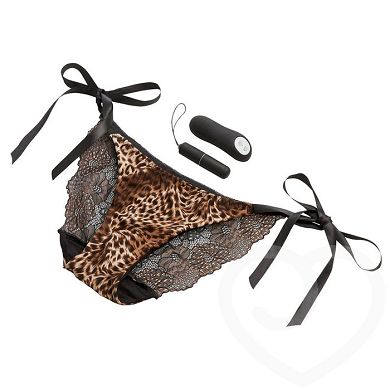 Höschen-Set mit 20-stufigem Mini-Vibrator und Fernbedienung