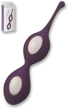 MINDS OF LOVE TrainBalls Beeze Duo Liebeskugeln purple