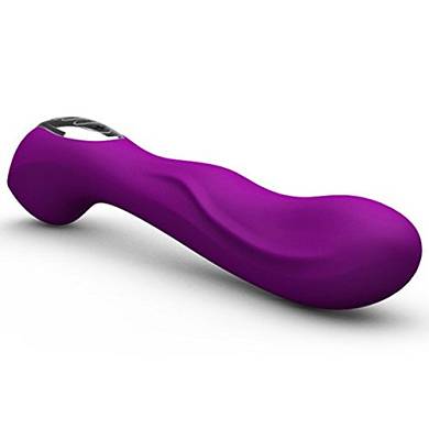 LuxuryToys Cindy Silikon G Punkt Vibrator Voice Control 20 Vibrationsstufen (Lila)