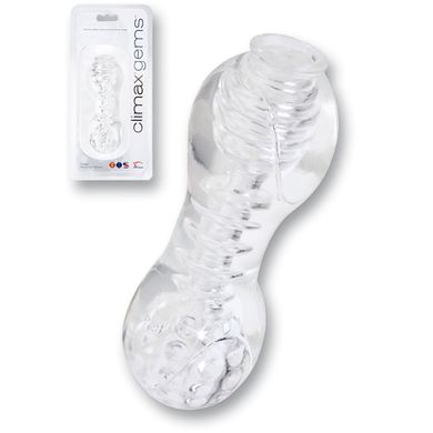 Masturbator Cyberskin Climax Crystal Hand Job Stroker