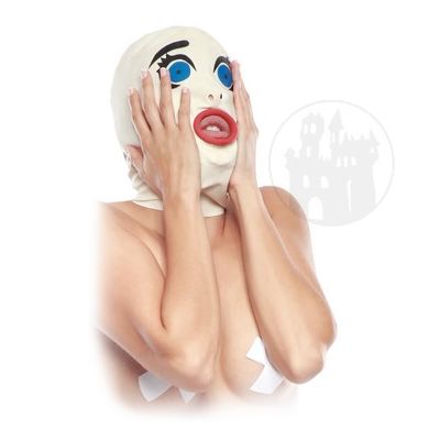Latexmaske Scared