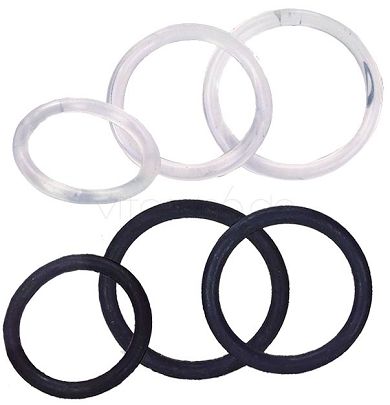 100% Silicone Cock & Ball Rings