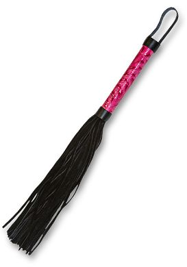 SINFUL Peitsche pink/schwarz