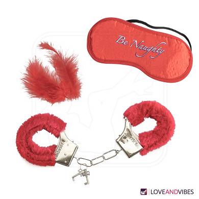 Rotes Bondage-Kit Be Naughty