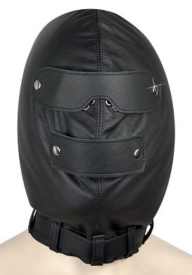 HardcoreDeLuxe Luxus Ledermaske gepolstert