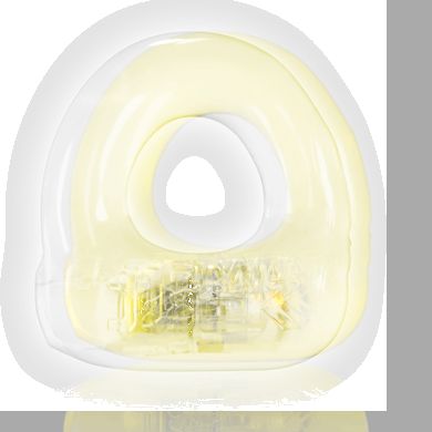 Lumo LED Stretch Cockring - Gelb
