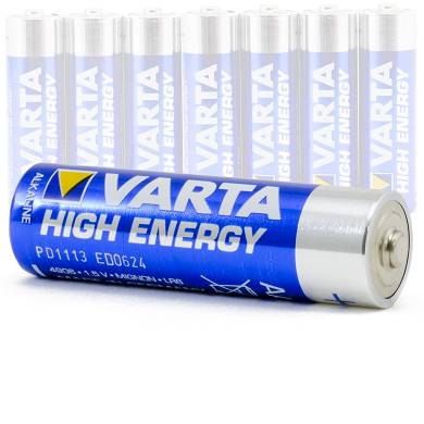 20x Varta AA High Energy Mignon LR06 Batterie - 2850mAh 1,5V Alkaline - 20 Stk