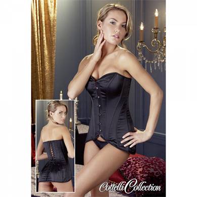 Cottelli Collection - Korsett - in Schwarz
