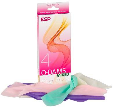 ESP Oral Dams Mix 4er