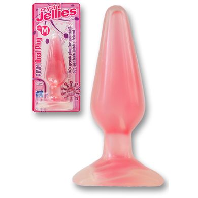 13 x 4,2 cm Doc Johnson Crystal Butt Plug pink