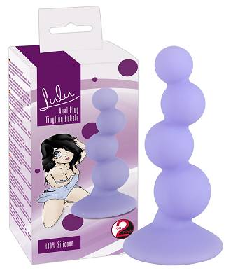 Lulu Analplug mit Saugfu